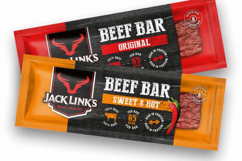 Jack Link's introduces 100% Beef Bars