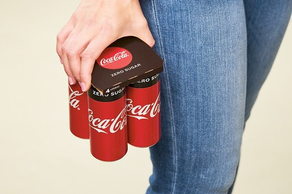 Coca-Cola introduces KeelClip packaging for multipack cans