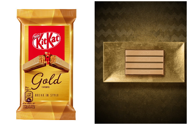 KitKat launches global gold rush