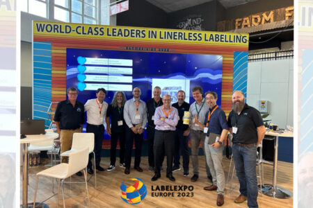 Ravenwood unveils two new machines for linerless labels at Labelexpo 2023