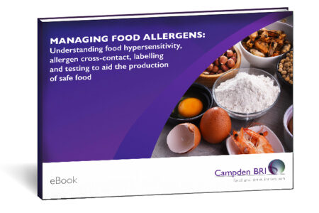 Campden BRI issues new eBook on managing food allergens