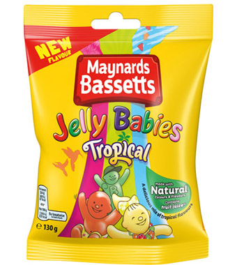 Jelly Babies go tropical