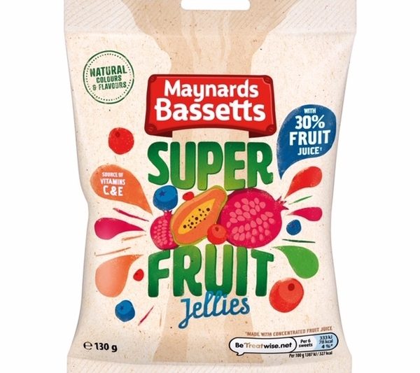 Maynards Bassets brings a source of vitamins to shoppers with Superfruit Jellies