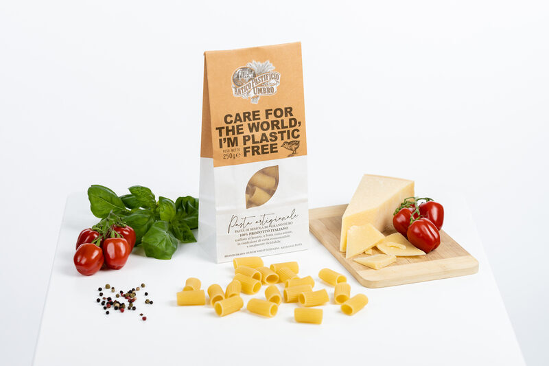 Mondi and Fiorini International develop recyclable paper packaging for premium pasta
