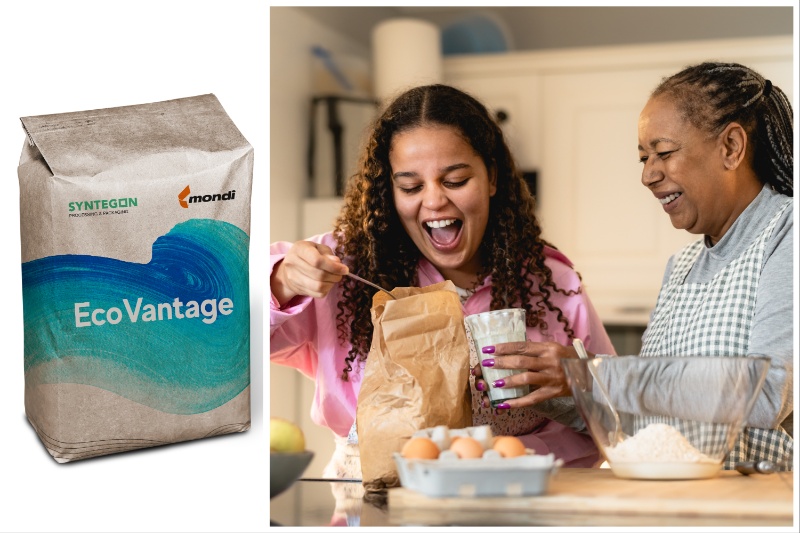 Mondi and Syntegon develop recyclable paper-based packaging for dry foods