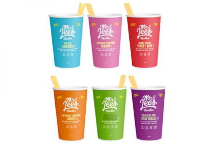 Mr Lee's Noodles - new recipes and recyclable packaging