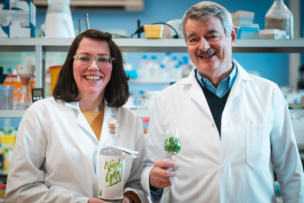 World’s first ‘climate positive’ gin produced from peas by UK scientists