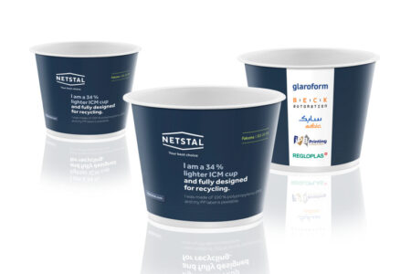 Netstal presents a lightweight ICM thin-wall cup