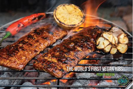 Ojah BV announces the launch of 'The World’s First Vegan Ribs'