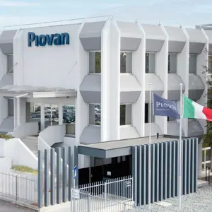 Piovan and Aasted food‑processing equipment representing new end‑to‑end production capabilities