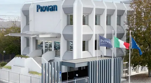 Piovan and Aasted food‑processing equipment representing new end‑to‑end production capabilities
