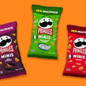Multipack bags of Pringles Minis
