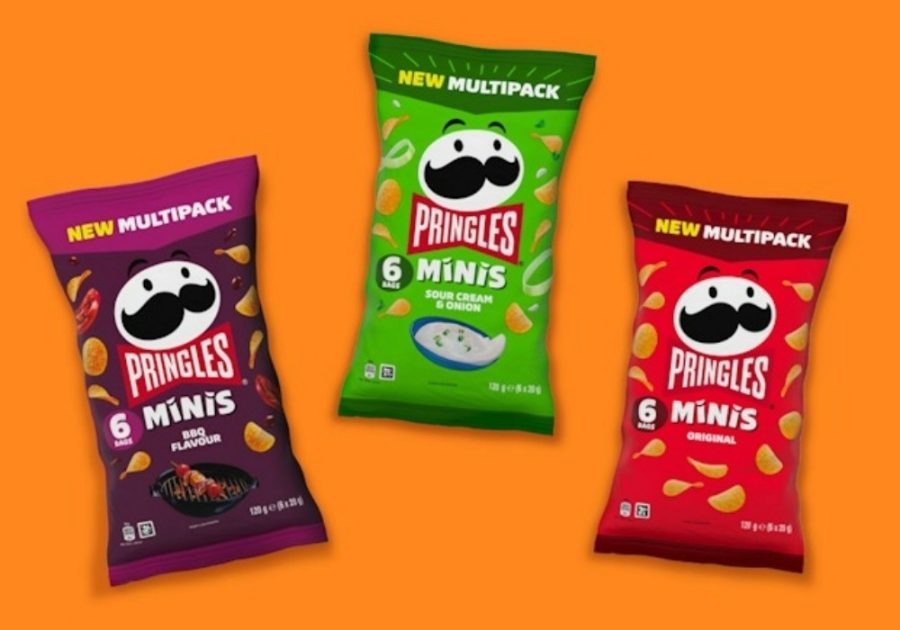 Multipack bags of Pringles Minis