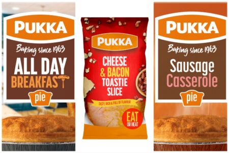 Pukka adds five new recipes to its savoury pastry line-up