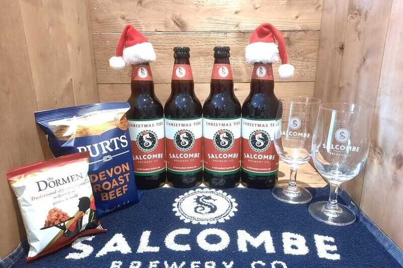 Salcombe Brewery toasts Christmas with Christmas Pub in a Box