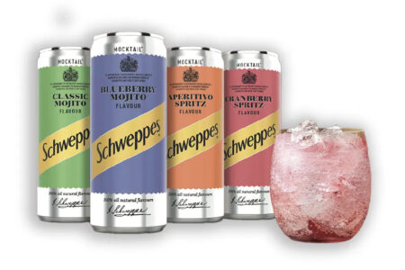 New Schweppes Mocktail range offers 100% natural flavours