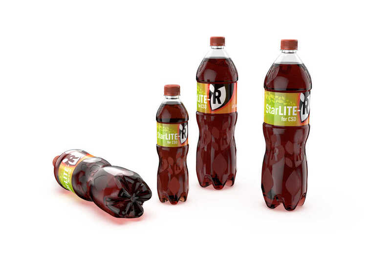 Sidel unveils ultra-efficient 100% rPET bottle for carbonated soft drinks