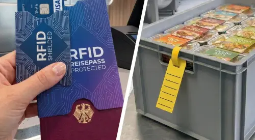 Sihl ENDURO MD SHIELD metal‑detectable tag material used for food production safety and traceability