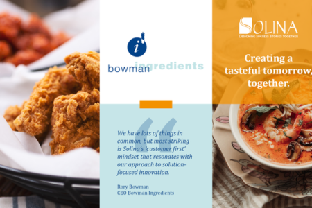Solina Group completes the acquisition of Bowman Ingredients