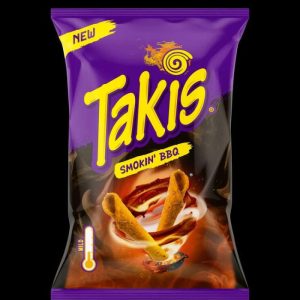 Takis Smokin’ BBQ rolled tortilla chips