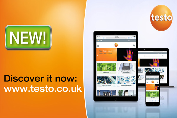 Testo UK have a brand new website