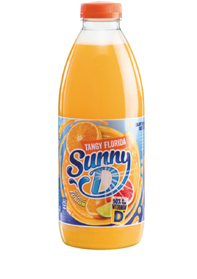 Sunny D relaunch promotes high vitamin D content