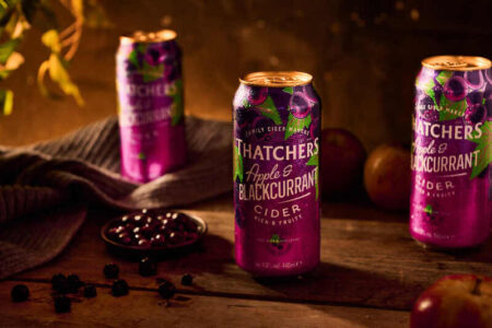Thatchers adds apple and blackcurrant to cider range