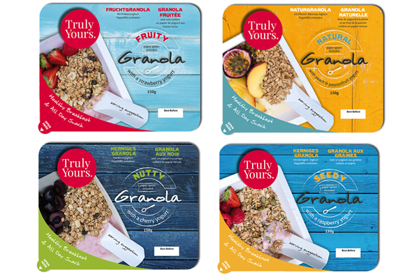 Truly Yours launches Grab & Go granola/yogurt combo in Europe