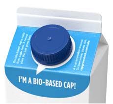 Tetra Pak launches first bio-based cap for gable top