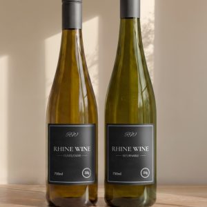 Vetropack Rhinewine bottle, the lightest wine bottle in Europe