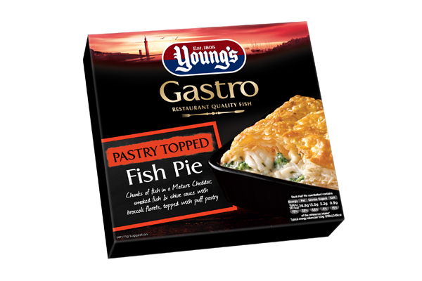 Young's extend Gastro range with twist on fish pie